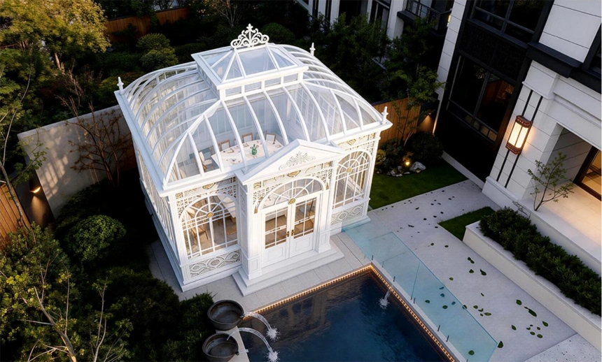 Bespoke European Domed Sunroom - View 13