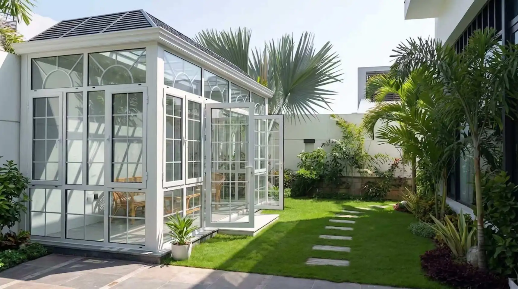Bespoke European Domed Sunroom - View 5
