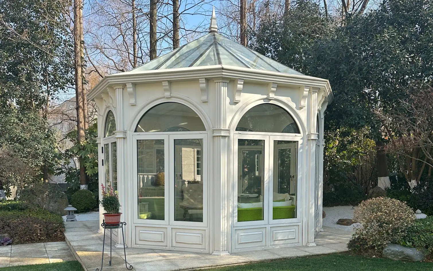 Bespoke French Octagonal Sunroom - View 2