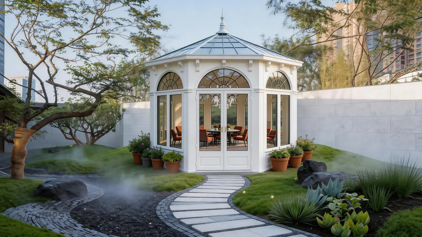 Bespoke French Octagonal Sunroom - View 3