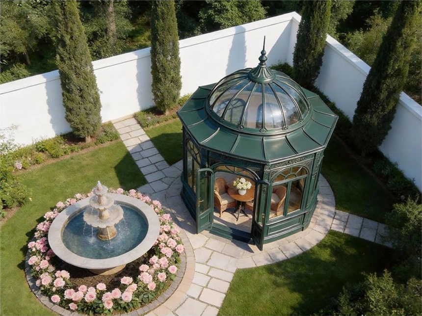 Bespoke French Octagonal Sunroom - View 9