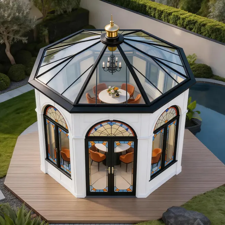 Bespoke French Octagonal Sunroom