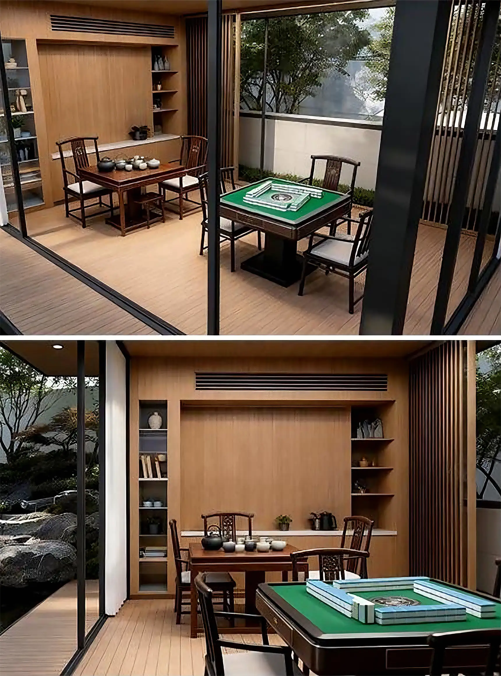 One Pavilion, Dual Facets | Dynamic & Serene