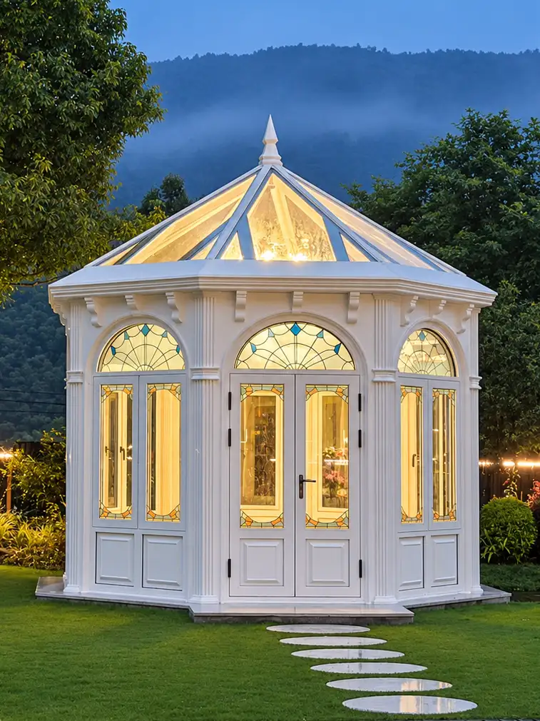 French Octagonal Sunroom
